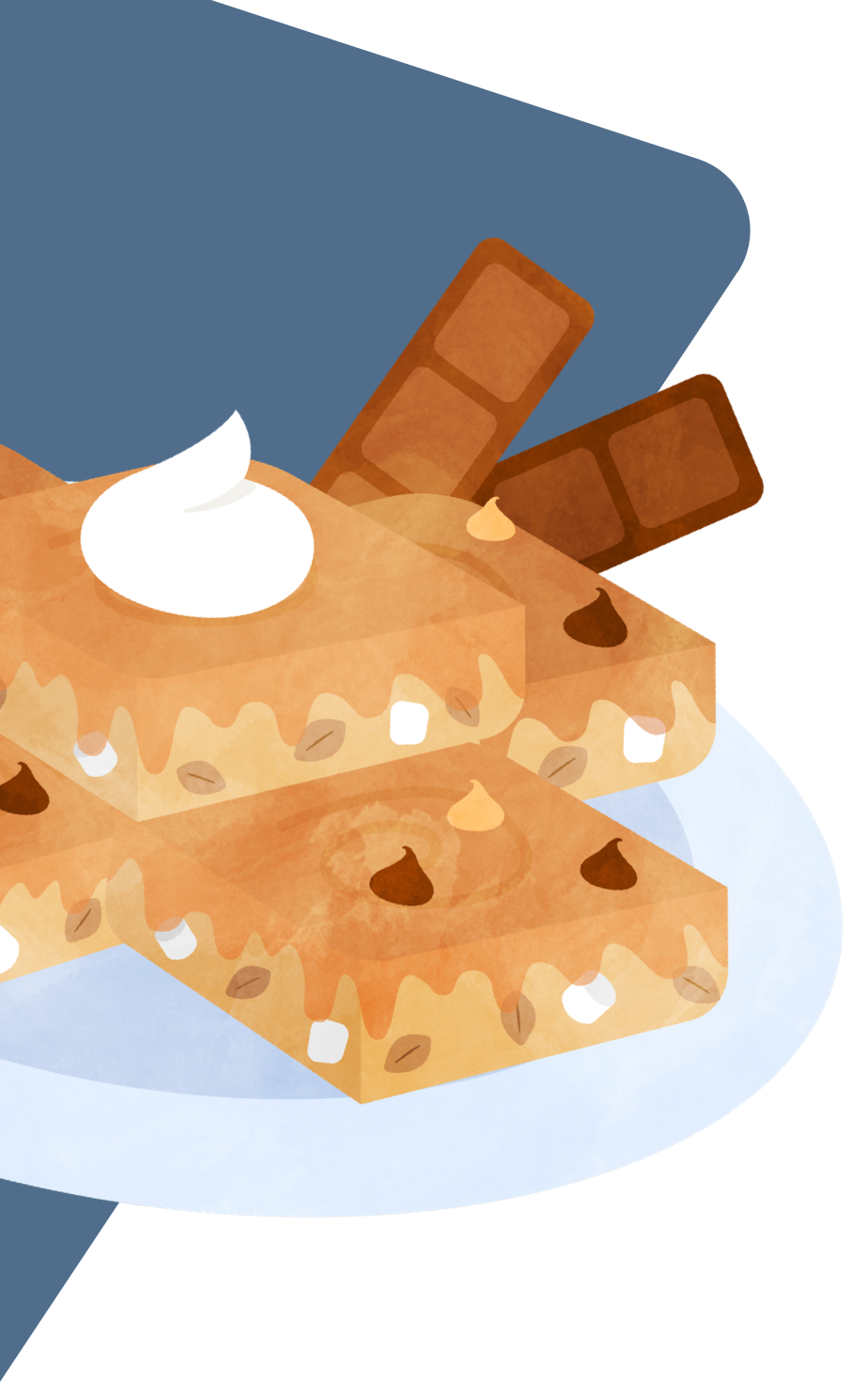 Illustration of Chocolate Butterscotch Goodies