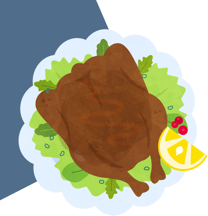 Illustration of Hair Dryer Perfectly Crispy Duck